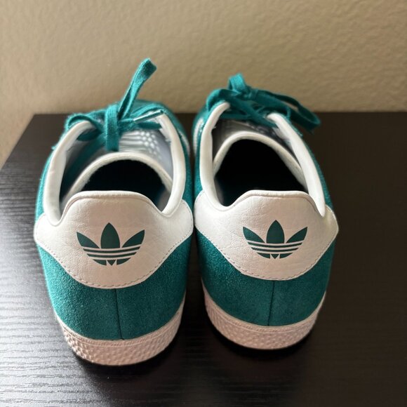 adidas Gazelle Shoes - Legacy Teal / Cloud White Mens 5.5 US, Womens 7.5 US main image 2